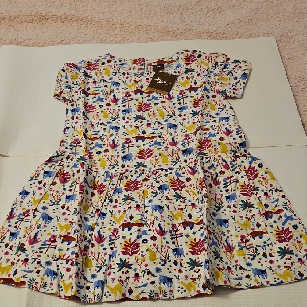 TEA Floral Print Dress